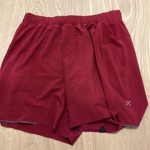 Surge short 6” with liner lululemon M
